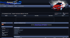 Desktop Screenshot of mazdaspeedforums.org